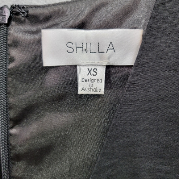 SHILLA THE LABEL V-NECK DRESS, SIZE XS - Picture 4 of 9